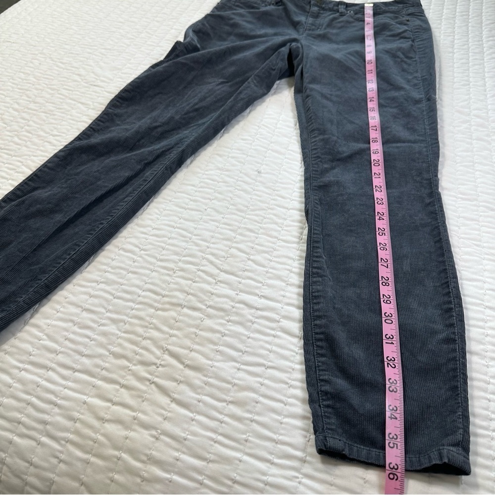 J. Crew Women's Straight Leg Jeans  Stretch in Dark Gray - Picture 4 of 11